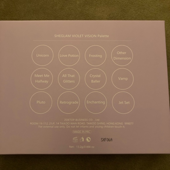 Sheglam Purple Eyeshadow Palette. - Picture 3 of 3